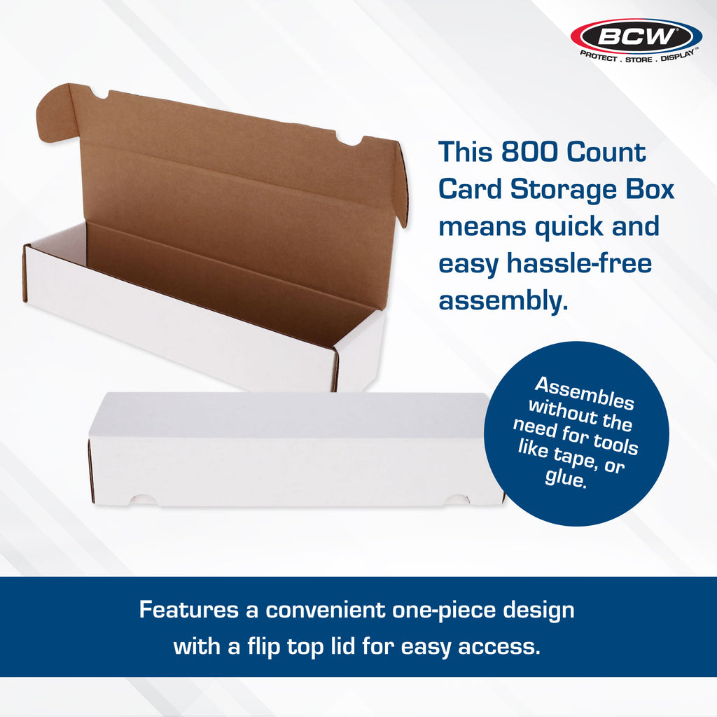 BCW 800 Count Storage Box