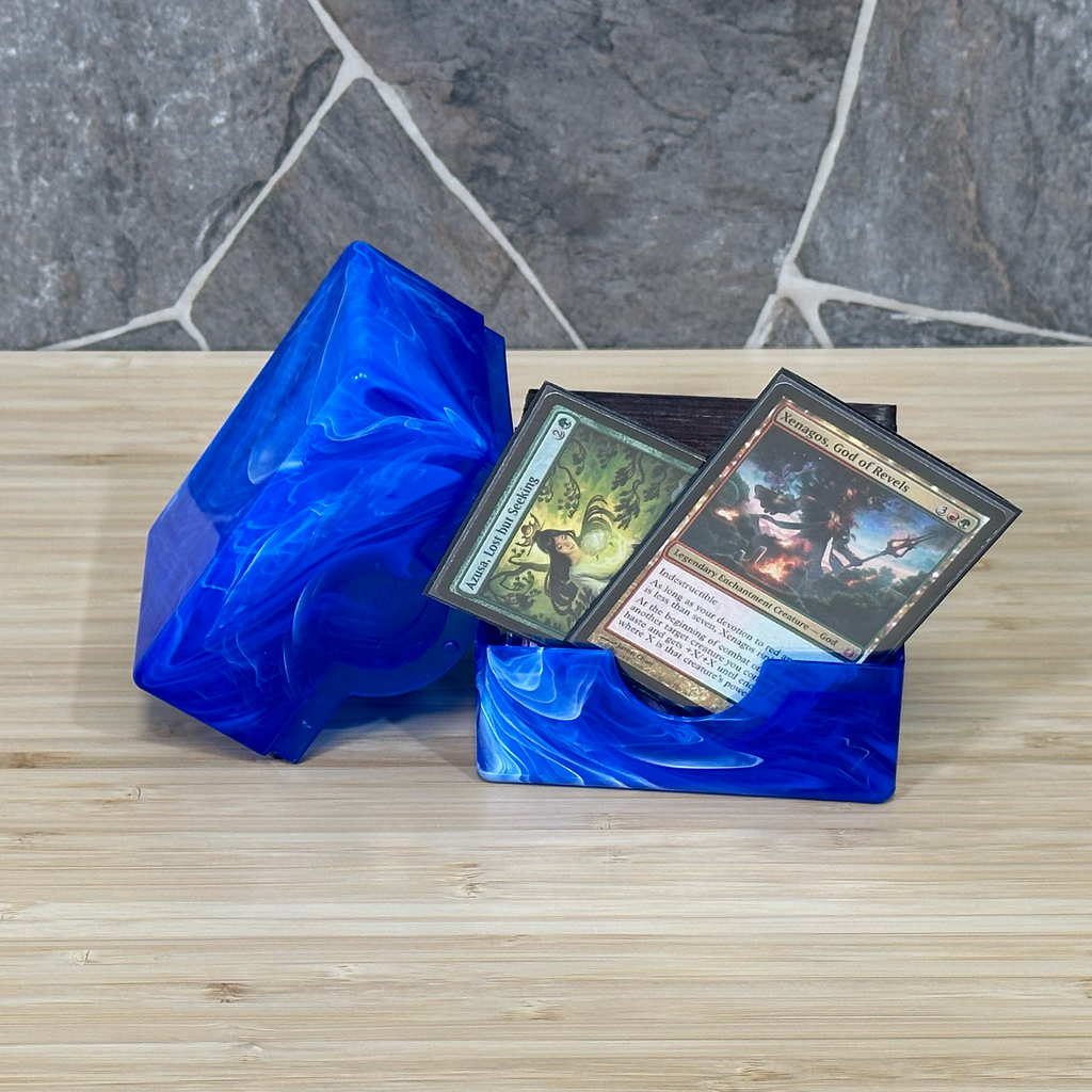 BCW Prism Deck Case - Apatite Blue