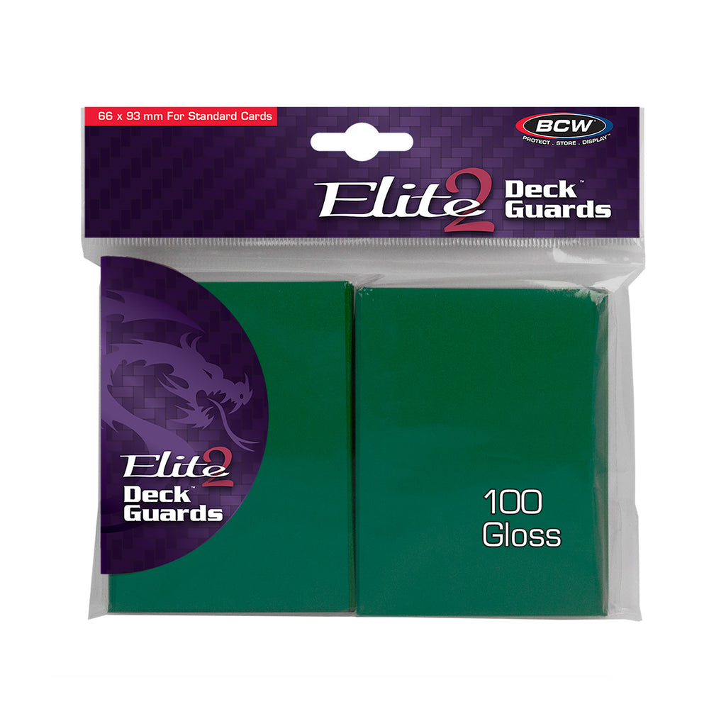 BCW Deck Guard - Elite2 - Green