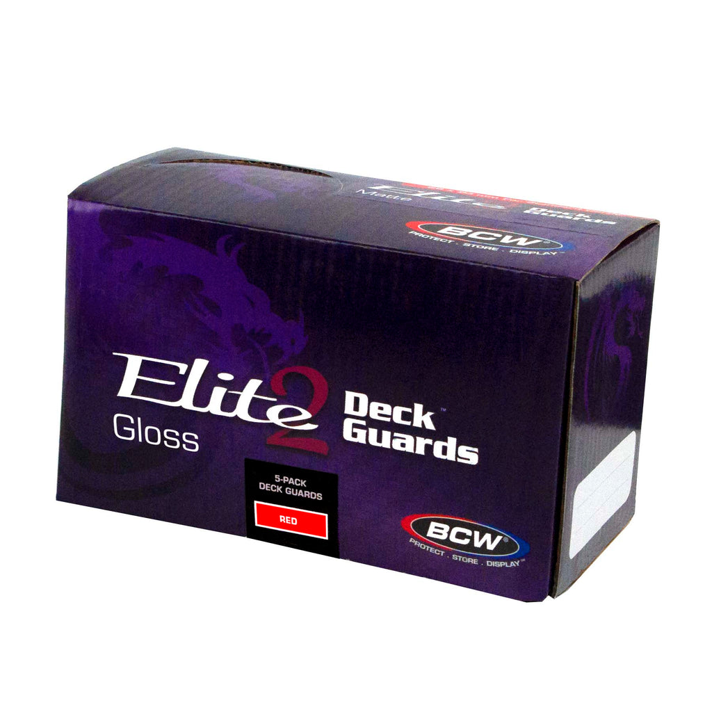 BCW Deck Guard - Elite2 - Red