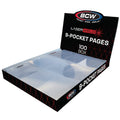 BCW LaserWeld 9-Pocket Page (100 CT. Box)