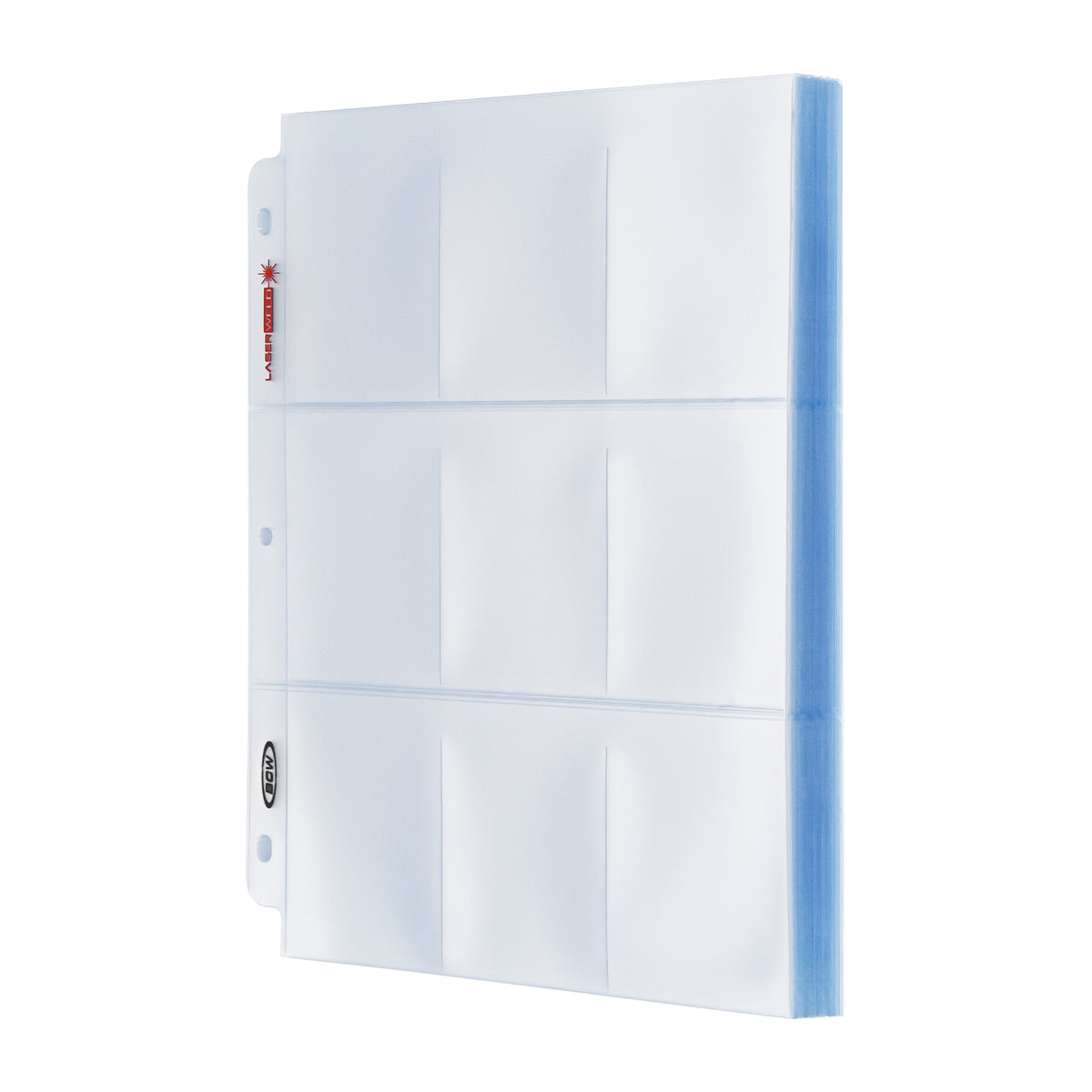 BCW LaserWeld 9-Pocket Page (100 CT. Box)
