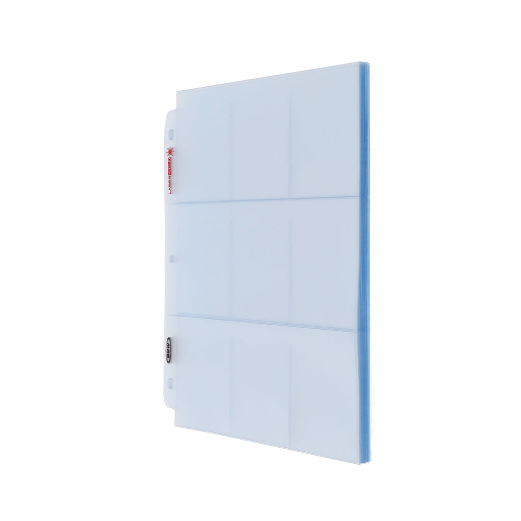 BCW LaserWeld 9-Pocket Page (50 CT. Pack)