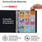 BCW LaserWeld 9-Pocket Page (50 CT. Pack)