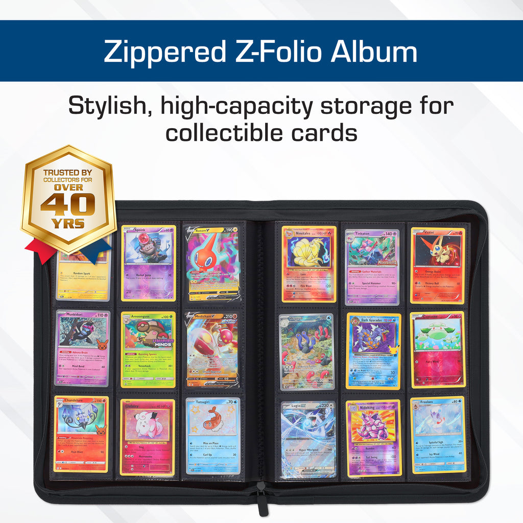 BCW Z-Folio 9-Pocket Album - Black