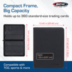 BCW Z-Folio 9-Pocket Album - Black