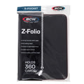 BCW Z-Folio 9-Pocket Album - Black