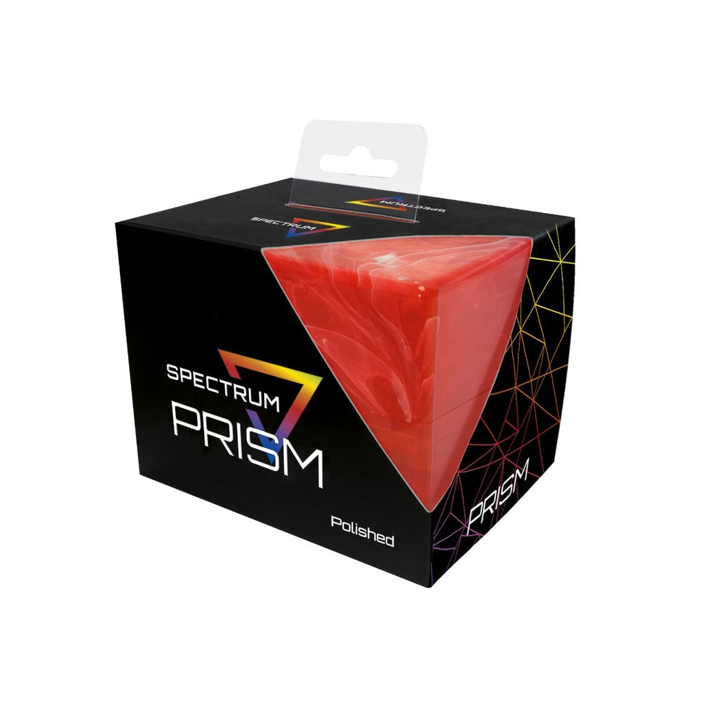 BCW Prism Deck Case - Carnelian Red