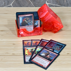 BCW Prism Deck Case - Carnelian Red