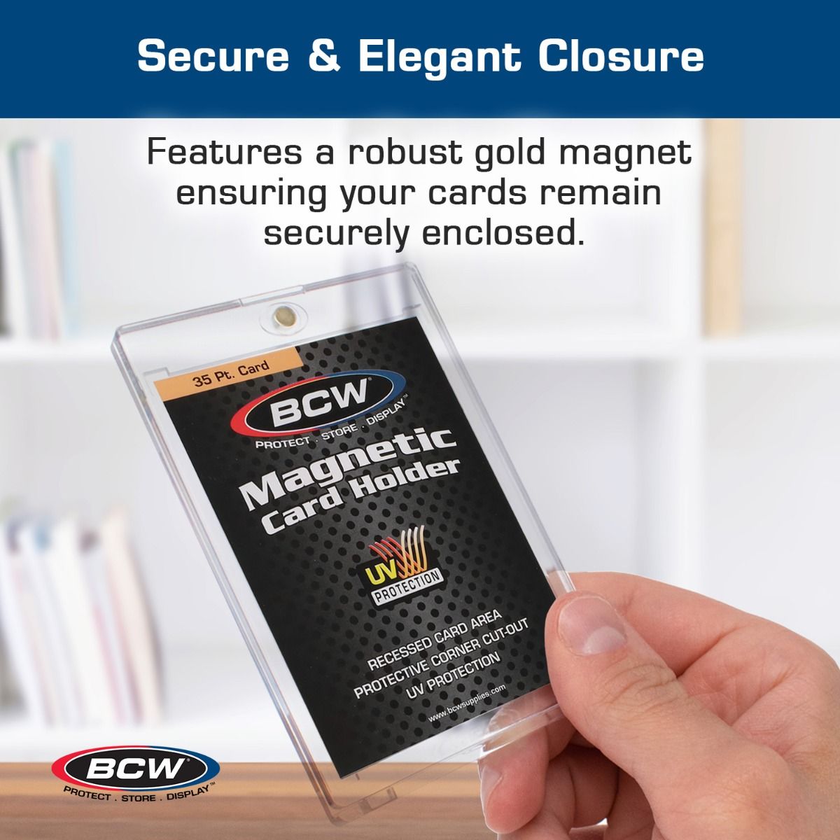 BCW Magnetic Card Holder - 35 PT.