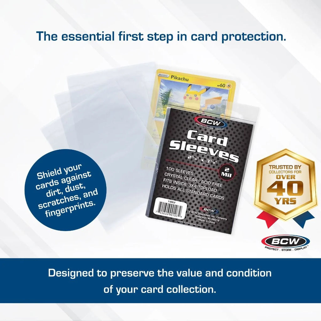 BCW Standard Card Sleeves