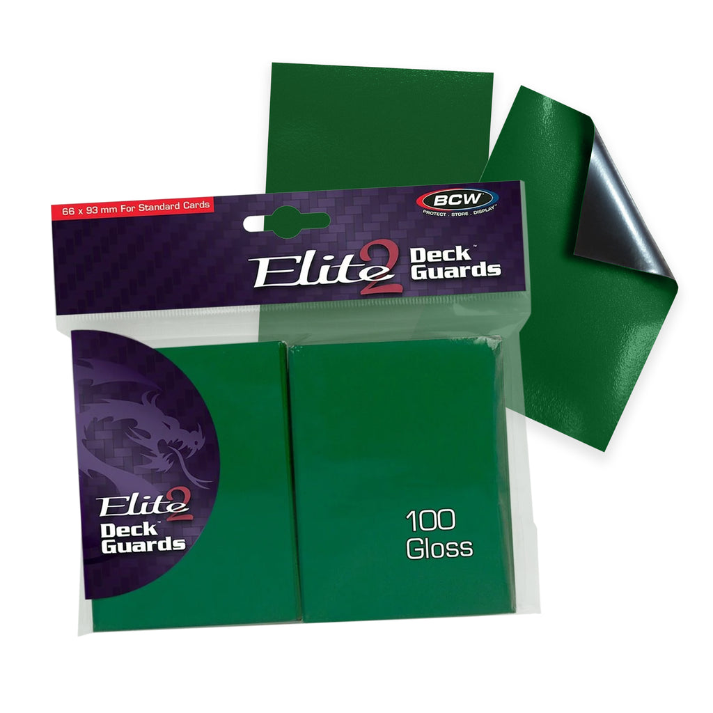 BCW Deck Guard - Elite2 - Green