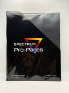 BCW Side Loading 18-Pocket Pro Pages (10 count) - Black