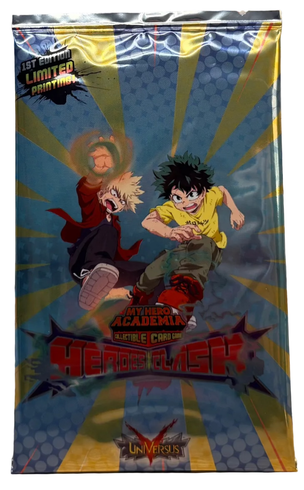 *1st Edition* My Hero Academia Heroes Clash (Series 3) TCG Sleeved Booster Pack