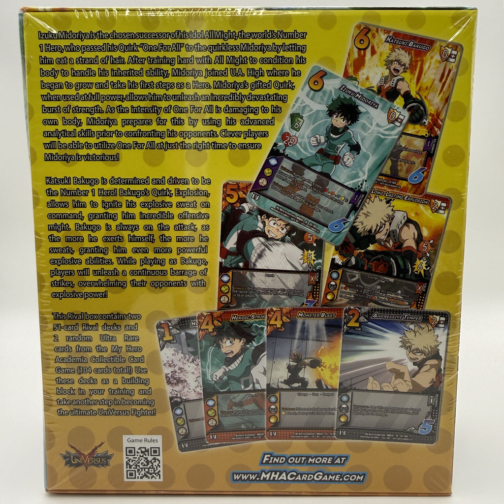 *Unlimited Edition* My Hero Academia (Series 1) TCG Rival Box English