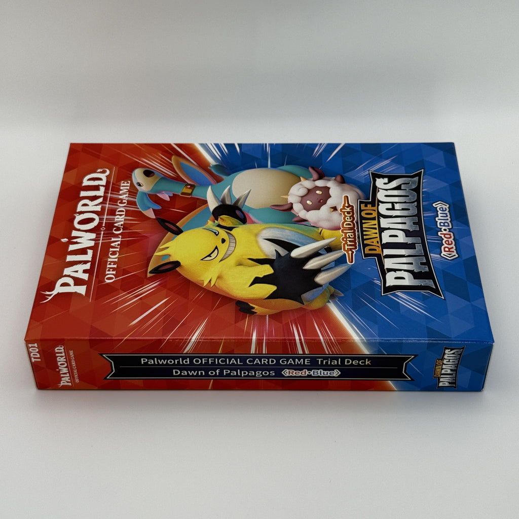 *1st Edition* Palworld Dawn of Palpagos Red and Blue Trial Deck English