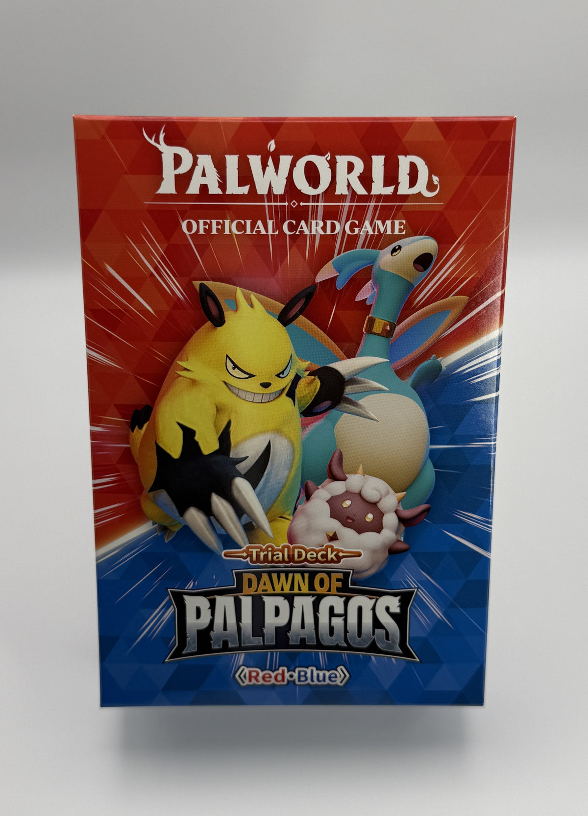 *1st Edition* Palworld Dawn of Palpagos Red and Blue Trial Deck English