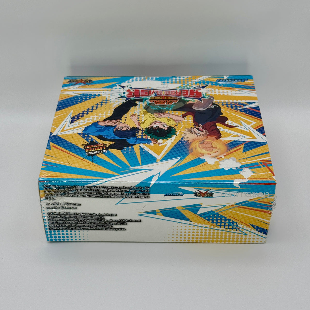 *1st Edition* My Hero Academia Heroes Clash (Series 3) TCG Booster Box English