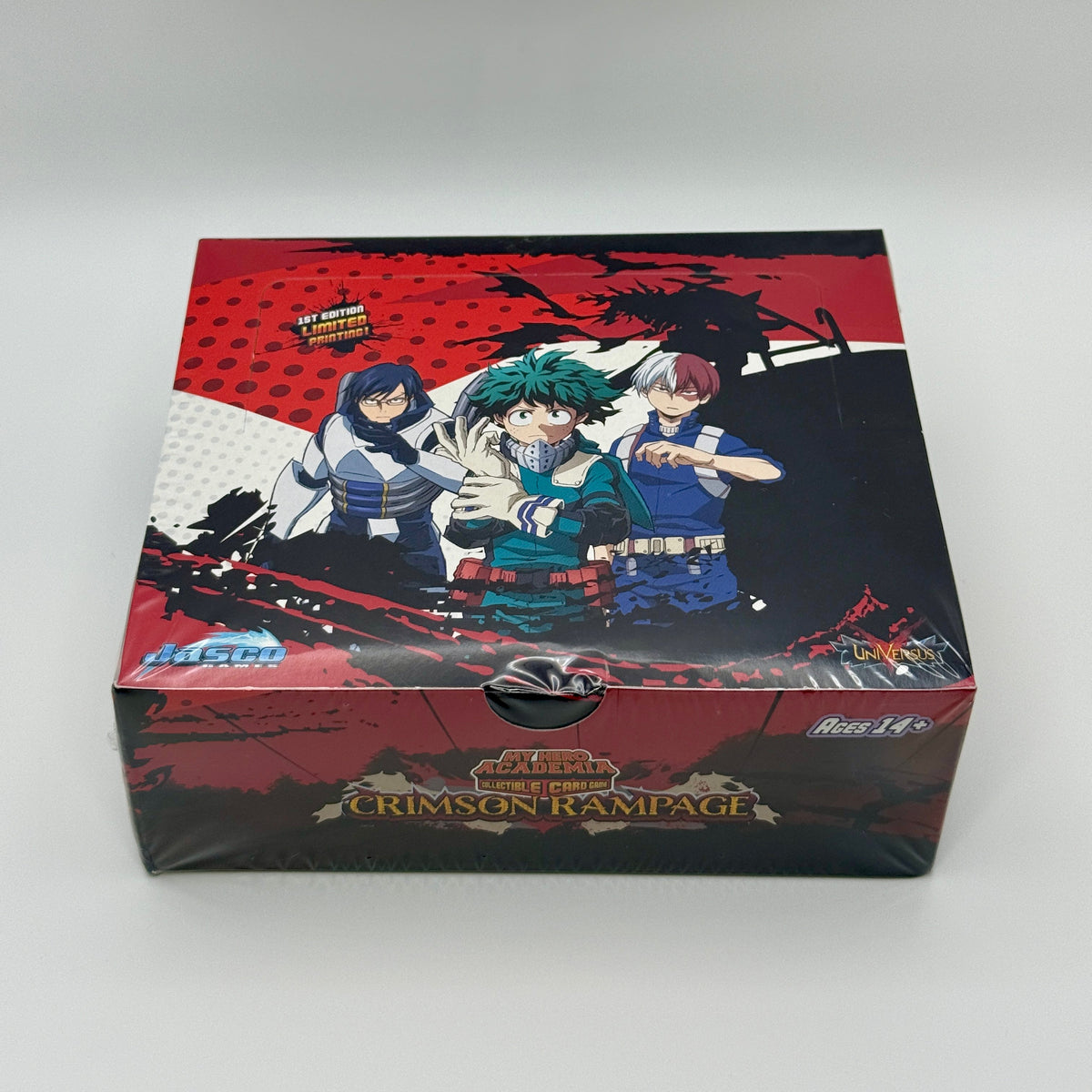 *1st Edition* My Hero Academia Crimson Rampage (Series 2) Booster Box English TCG