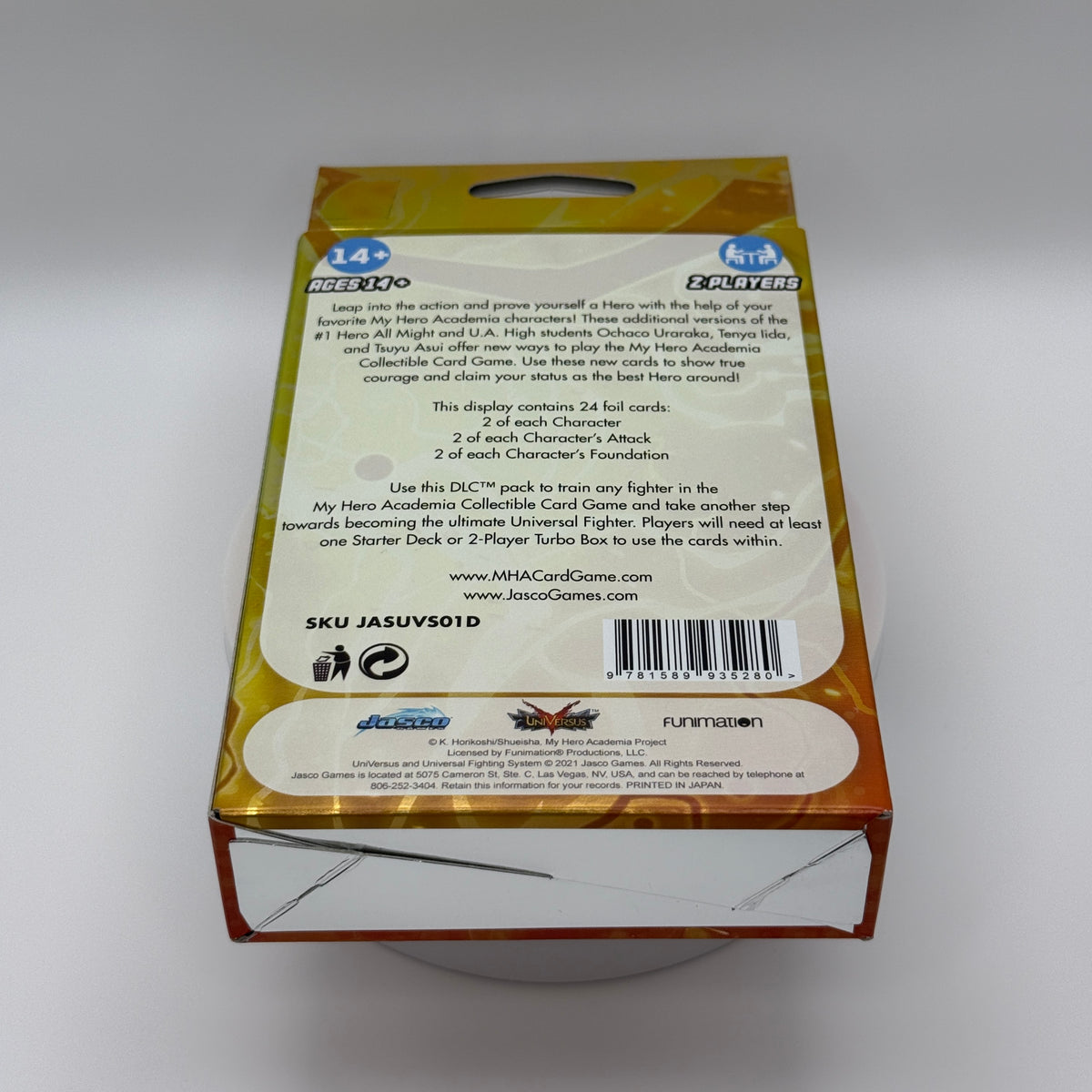 *1st Edition* My Hero Academia (Series 1) TCG DLC Box English