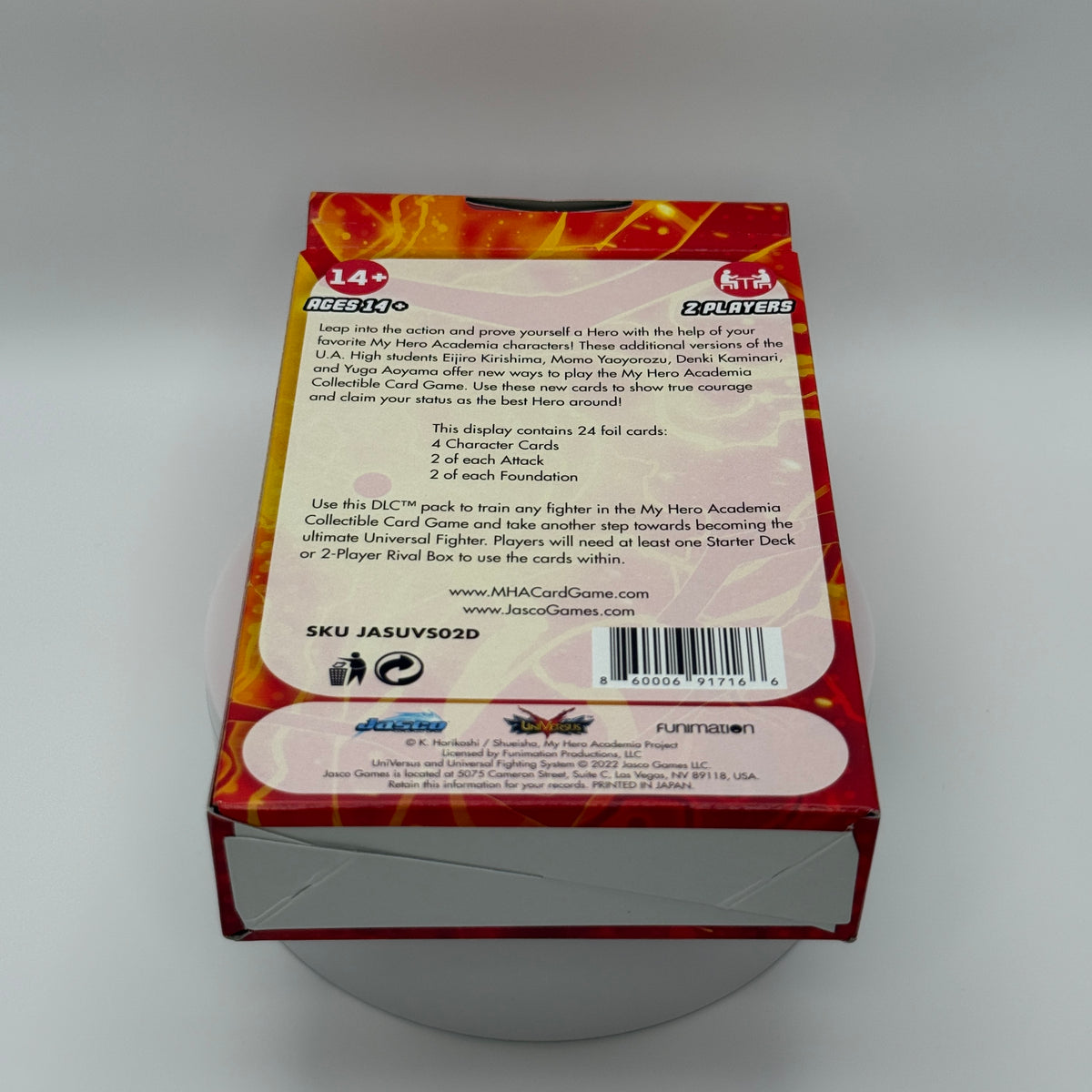 *Unlimited Edition* My Hero Academia (Series 2) TCG DLC Box English