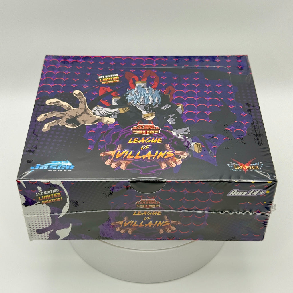 *1st Edition* My Hero Academia League of Villains (Series 4) TCG Booster Box English