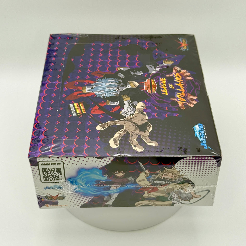 *1st Edition* My Hero Academia League of Villains (Series 4) TCG Booster Box English