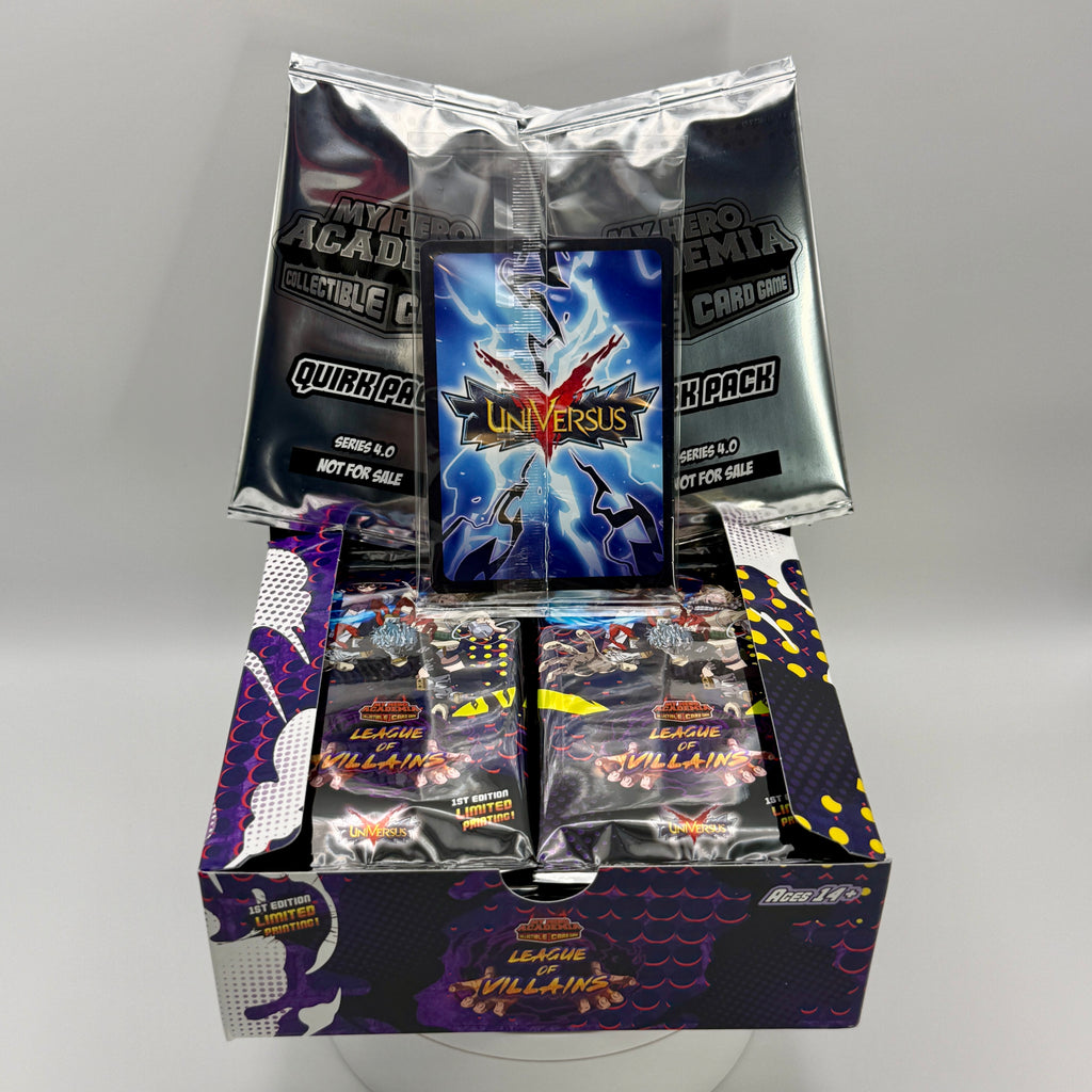 *1st Edition* My Hero Academia League of Villains (Series 4) TCG Booster Box English