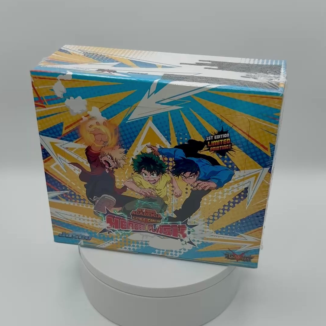 *1st Edition* My Hero Academia Heroes Clash (Series 3) TCG Booster Box English