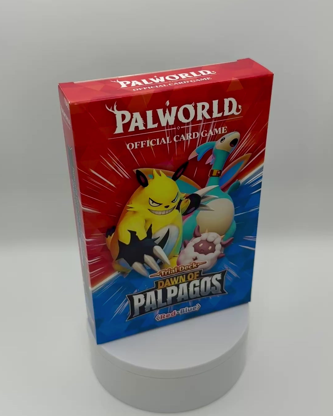 *1st Edition* Palworld Dawn of Palpagos Red and Blue Trial Deck English